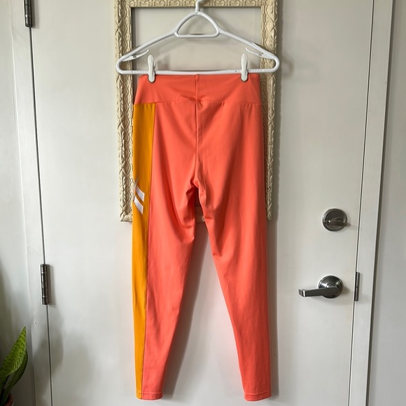 REEBOK | Coral and Yellow Leggings - Picture 7 of 10